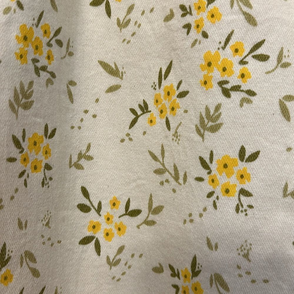 Judy Blue mid rise yellow white floral skinny fit jeans Size 32 New - Picture 4 of 14